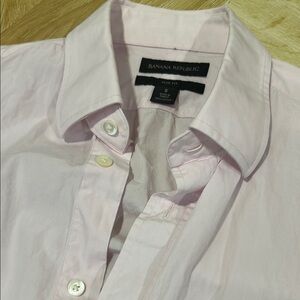 Banana Republic Pink Button-Up Shirt